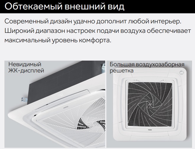 Haier AB242MNERL кассетная VRF система 6-7,9 кВт