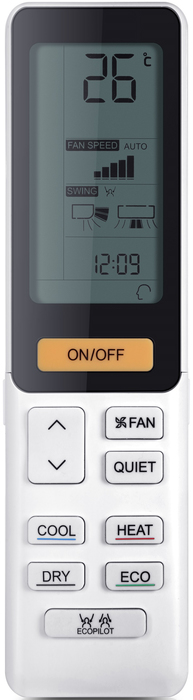 Haier Lightera AS12NS5ERA - Full Black - 1U12BS3ERA настенный кондиционер