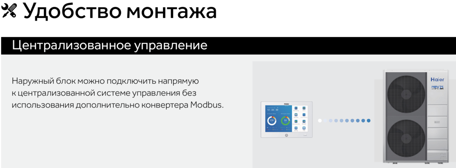 Haier AU032FNERL наружный блок VRF системы 7-9,9 кВт