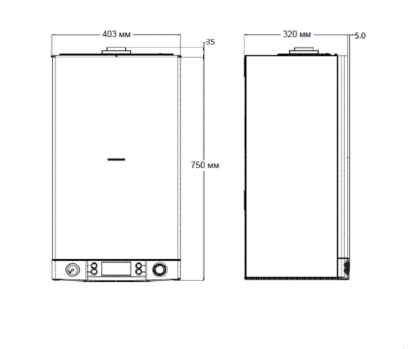 Haier L1P26-F21S(T) настенный газовый котел