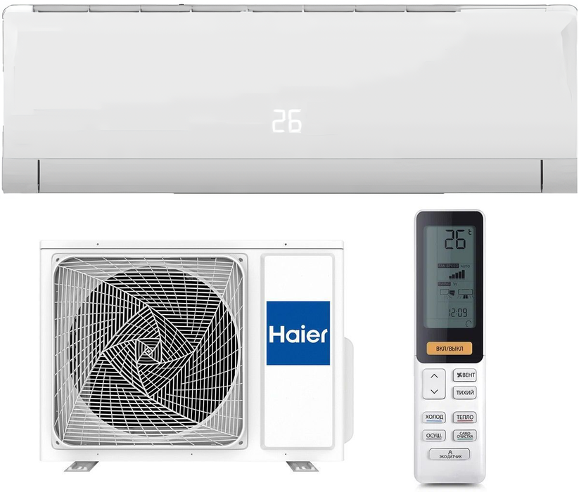 Haier Lightera hp AS12NS7ERA-W/1U12BS7ERA настенный кондиционер