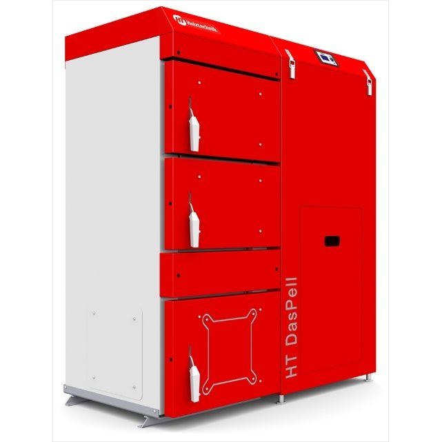 Heiztechnik HT Daspell 35 кВт | Бункер 350 л Версия Std Горелка PellHard твердотопливный котел