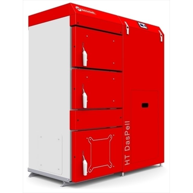 Heiztechnik HT Daspell 55 кВт | Бункер 500 л Версия Std Горелка PellHard твердотопливный котел