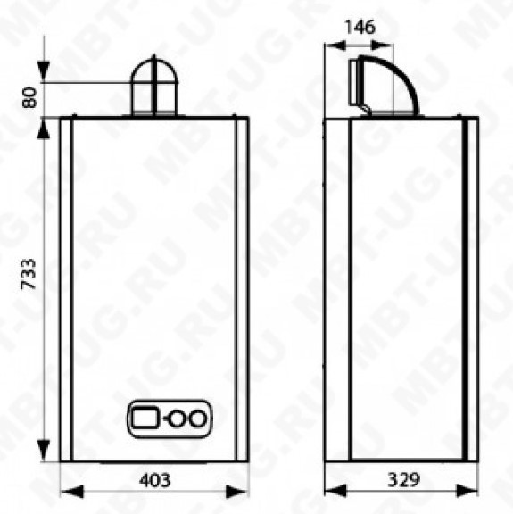 Hi-Therm OPTIMUS18 настенный газовый котел