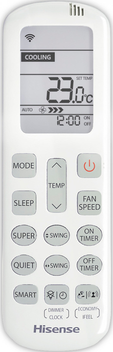 Hisense AMS-12UR4SVETG67(R) SILVER настенный внутренний блок
