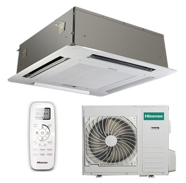 Hisense AUC-24HR4SGA1/AUW-24H4SF(-40) кассетный кондиционер