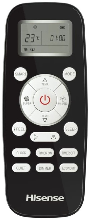 Hisense Black Crystal Super AS-10UW4RVETG01(B) WI-FI настенный кондиционер
