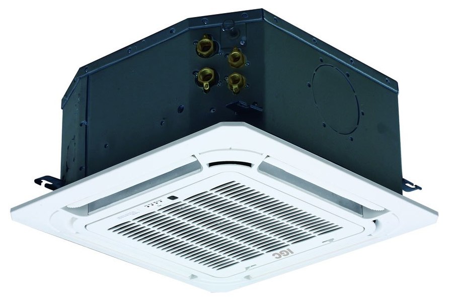 IGC IWF-400T44M кассетный фанкойл до 3.5 кВт