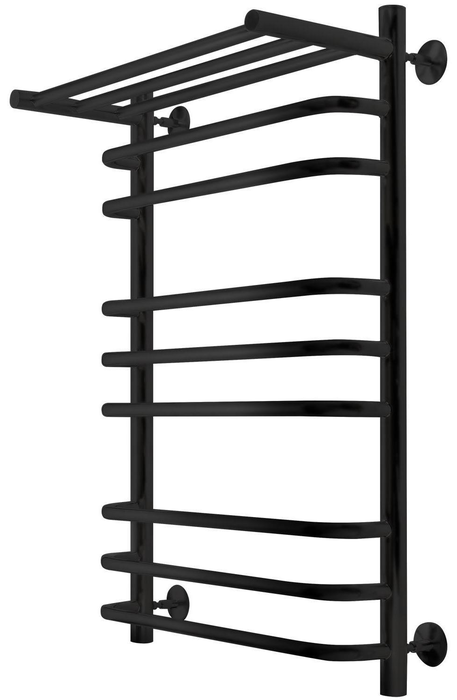 INDIGO Brace с/п (в.р.1/2) 80/50 Черный муар водяной полотенцесушитель