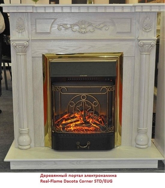 InterFlame Majestic FX M Brass/Black классический очаг 2D