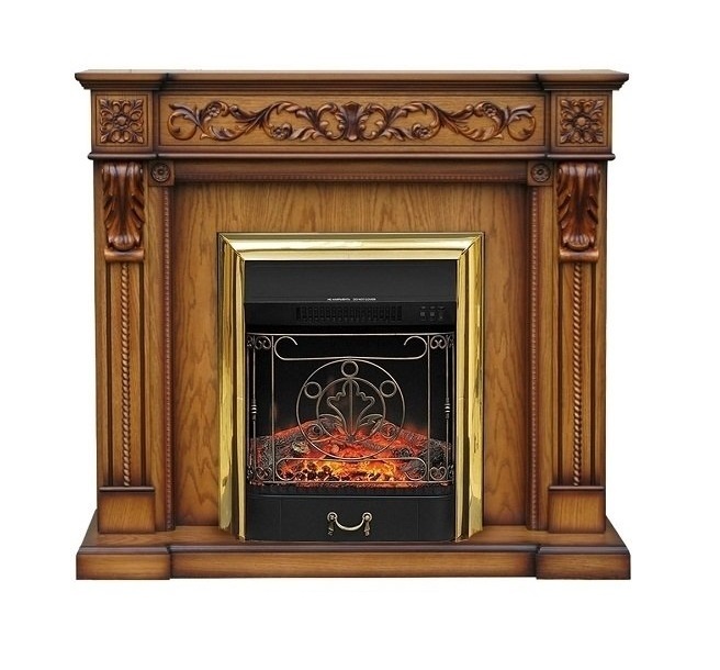 InterFlame Majestic FX M Brass/Black классический очаг 2D