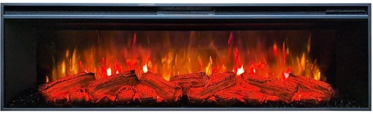 InterFlame Mirage 60 VX широкий очаг 2D