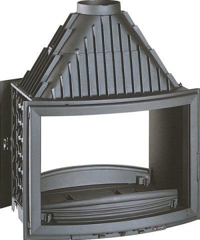 Invicta Panoramique 800 double face дровяная топка