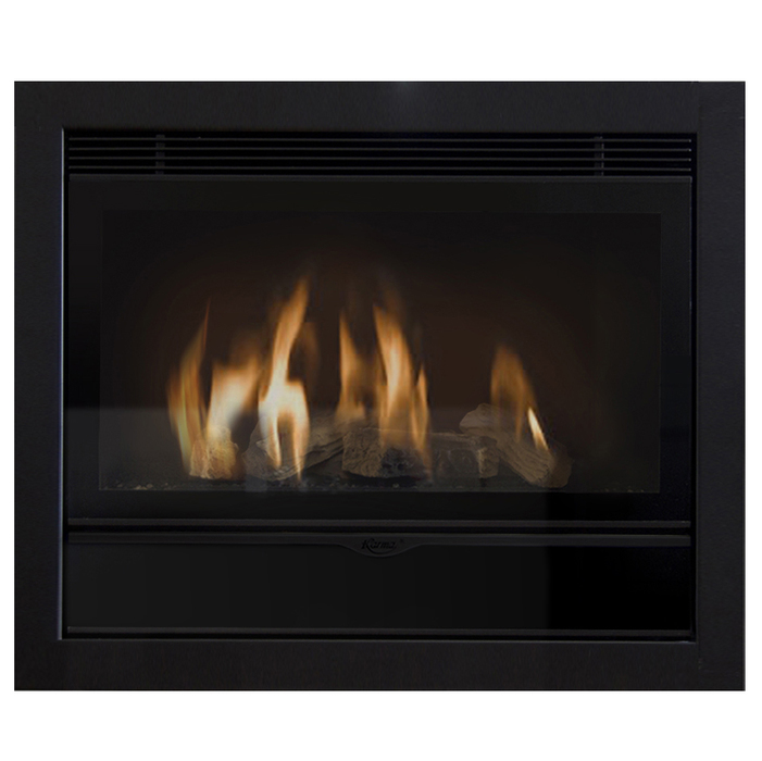 Karma ELEGANCE 77 Exclusive Huge line 60 anthracite встраиваемый газовый камин