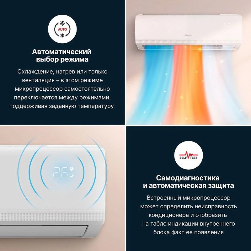 Kentatsu Atama KSGAT35HFRN1/KSRAT35HFRN1 настенный кондиционер
