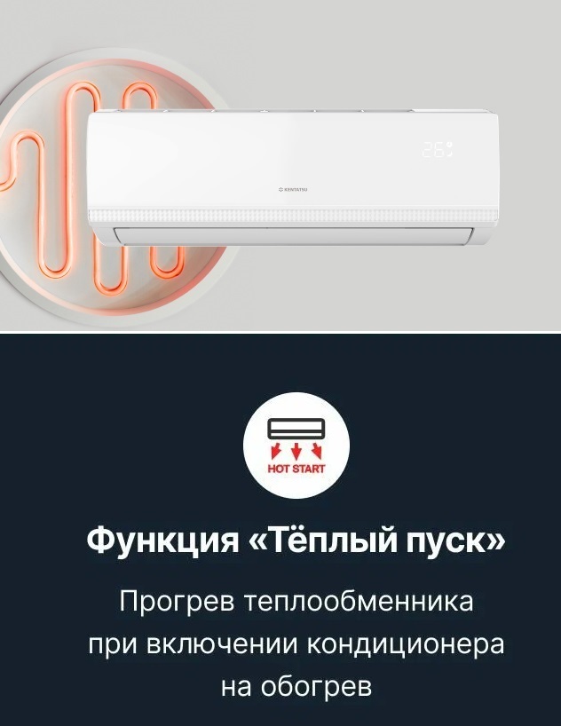 Kentatsu Atama KSGAT35HZRN1KSRAT35HZRN1 настенный кондиционер