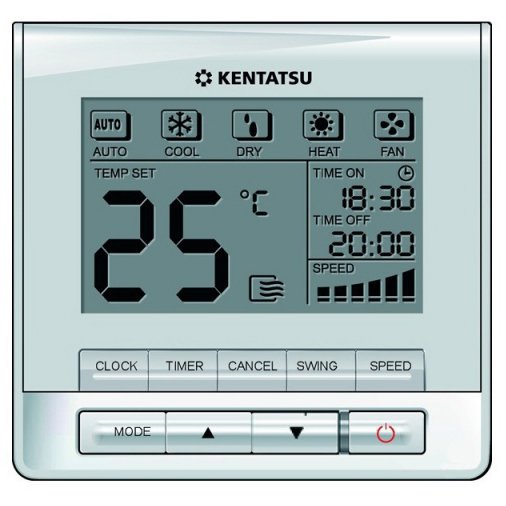 Kentatsu KSVQ140HFAN3/KSUN140HFAN3 кассетный кондиционер