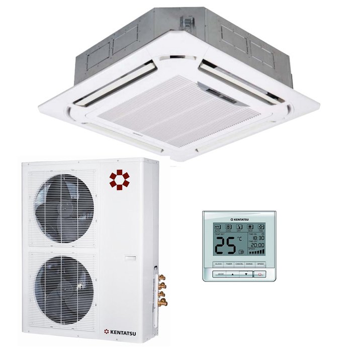 Kentatsu KSVQ140HFAN3/KSUN140HFAN3 кассетный кондиционер