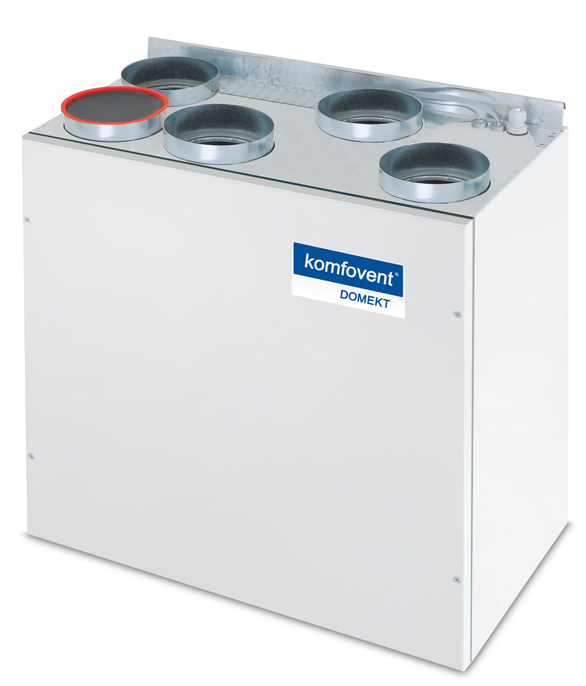 Komfovent Domekt-R-200-V-HW/DH (L/A M5/M5 ePM10 50/ePM10 50) приточно-вытяжная установка