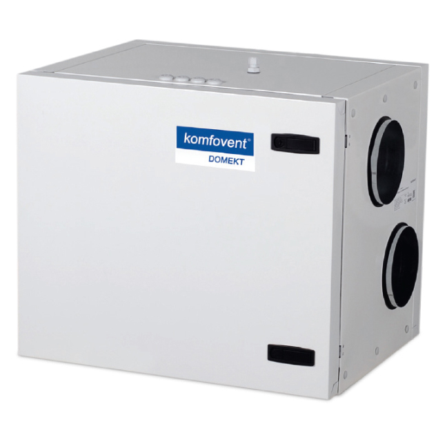 Komfovent Domekt-R-400-H (L/A F7/M5 ePM1 55/ePM10 50) приточно-вытяжная установка