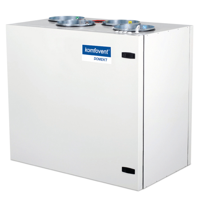 Komfovent Domekt-R-500-V (L/A F7/M5 ePM1 55/ePM10 50) приточно-вытяжная установка
