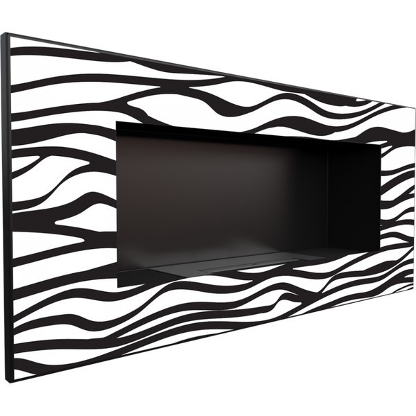 Kratki DELTA 2 ZEBRA(400*900), TUV настенный биокамин