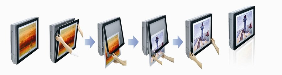 Lg MA09AH1  ArtCool Gallery (Картина) настенный внутренний блок