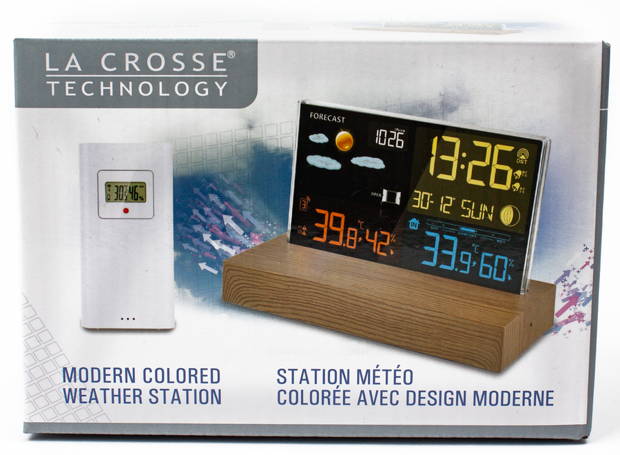 La Crosse WS6206-BLA цифровая метеостанция