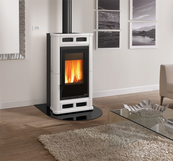 La Nordica Flo BIN (белый) дровяная печь