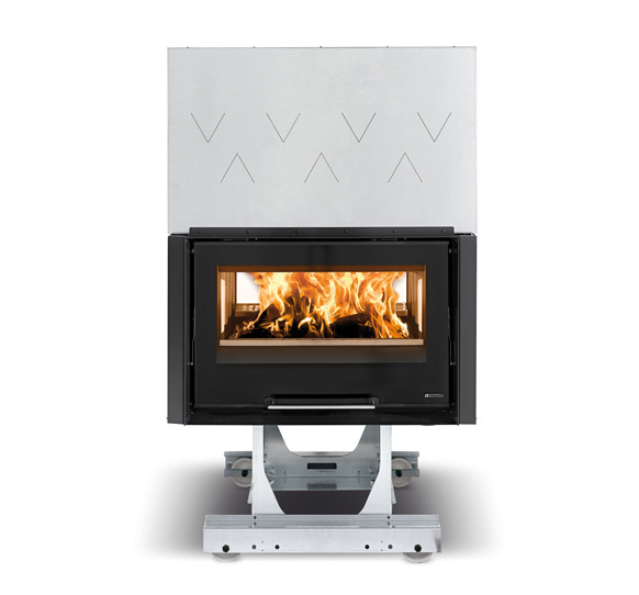 La Nordica Focolare 80 Bifacciale Hybrid тоннельная дровяная топка