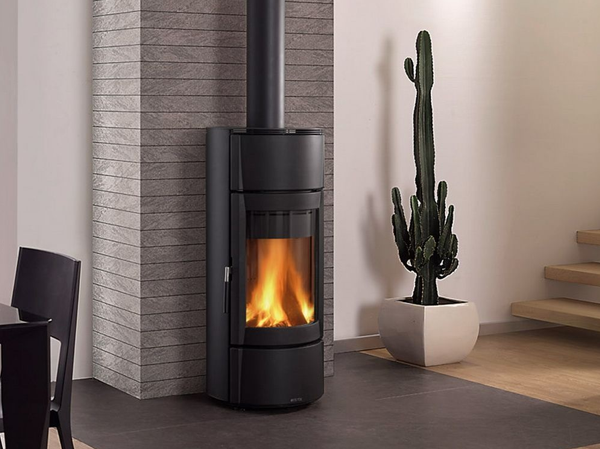 La Nordica Fortuna Steel Nero Antracite (черная) дровяная печь