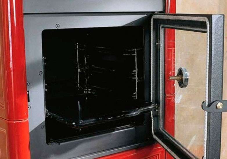 La Nordica TERMONICOLETTA FORNO DSA 4,0 BORDEAUX (бордовый) дровяная печь