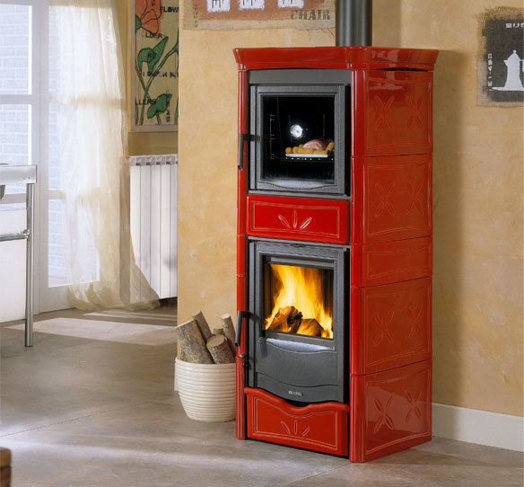 La Nordica TermoNicoletta con forno D.S.A. BO дровяная печь