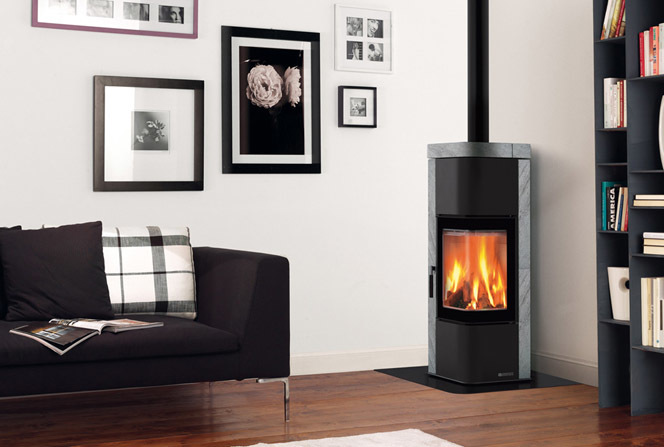 La Nordica Zen PT (в камне) дровяная печь