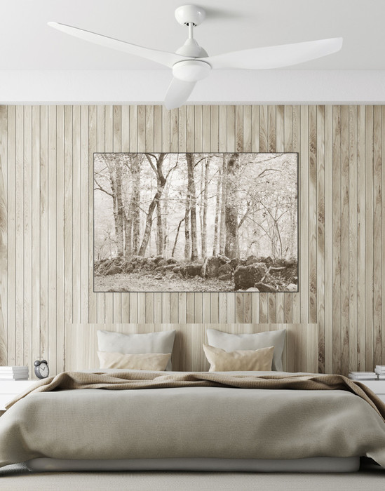Leds-C4 NEPAL BRIGHT WHITE (30-7644-CF-F9) потолочный вентилятор