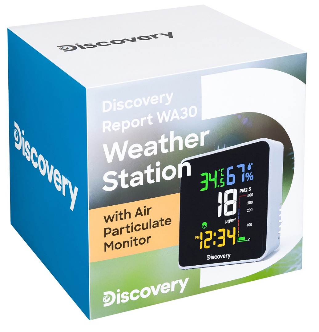Levenhuk Discovery Report WA30 цифровая метеостанция