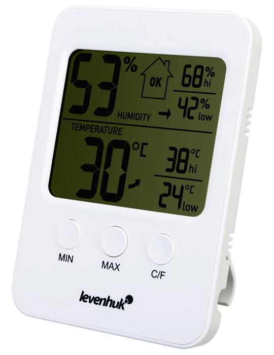Levenhuk Wezzer BASE L30, белый цифровая метеостанция