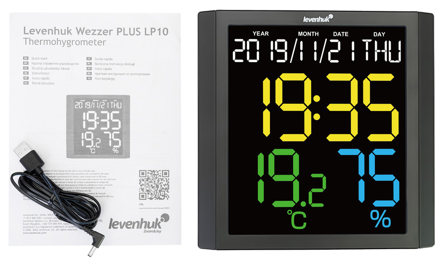 Levenhuk Wezzer PLUS LP10 цифровая метеостанция