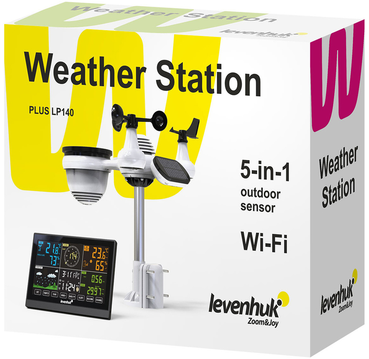 Levenhuk Wezzer PLUS LP140 цифровая метеостанция