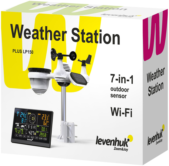 Levenhuk Wezzer PLUS LP150 цифровая метеостанция
