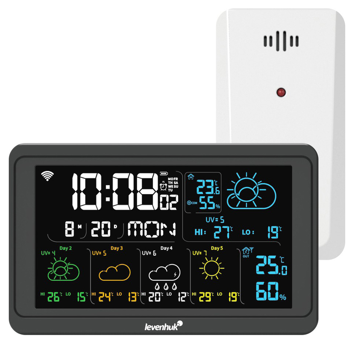 Levenhuk Wezzer PLUS LP80 цифровая метеостанция