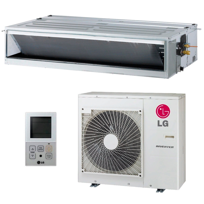 Lg CM24.(N14)/UU24WC.U21R0 (инверторная сплит-система) канальный кондиционер для квартиры
