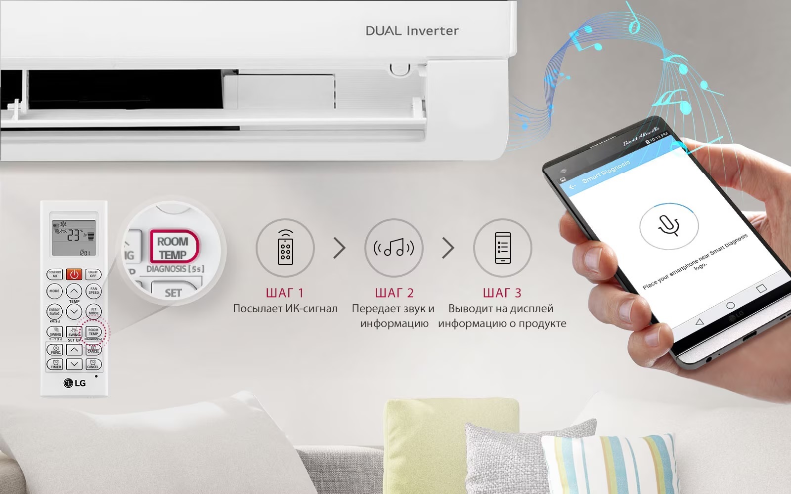 Lg Eco Smart PC09SQR настенный кондиционер