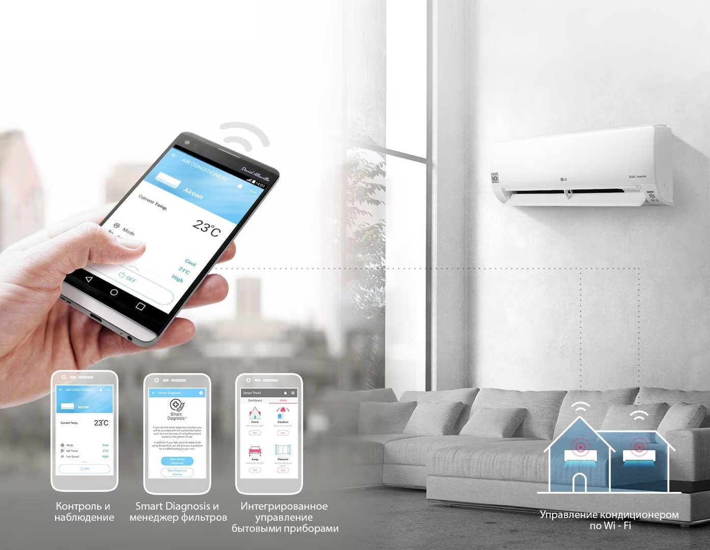 Lg Eco Smart PC18SQ настенный кондиционер