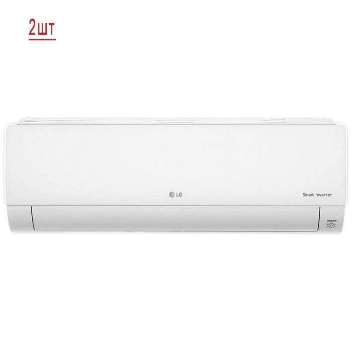 Lg MU2M17AH/PM07SP.NSJR0*2шт мульти сплит-система на 2 комнаты
