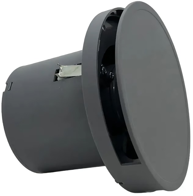 VENTFAN Solar100-HT (hygro-timer) серый матовый вытяжка для ванной