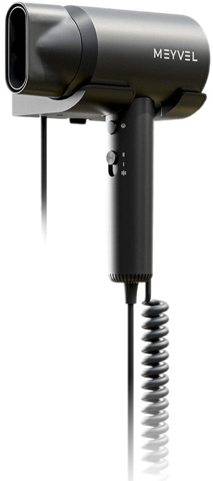 MEYVEL MF10-1600 (Black) настенный фен