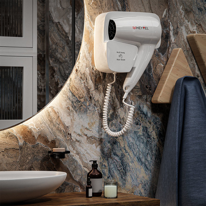 MEYVEL MF4-1300 (White) настенный фен
