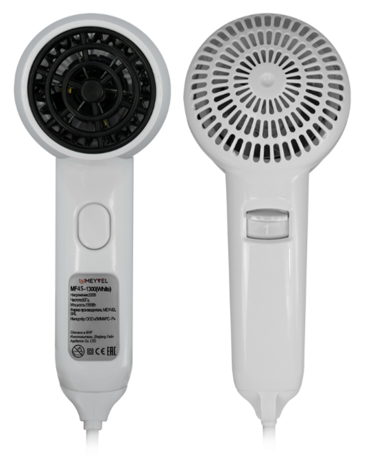 MEYVEL MF4S-1300 (White) настенный фен