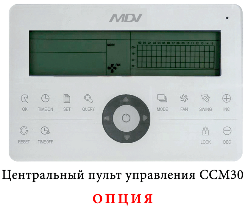 Mdv MDKT4-V1200 канальный фанкойл до 12 кВт